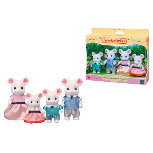 Sylvanian Families Marshmallow Mouse Family 5308 Sylvanian Families Marshmallow Mouse Family 5308