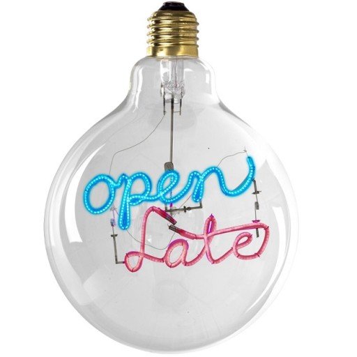 Halo Design Colors "Open Late" E27 globepære