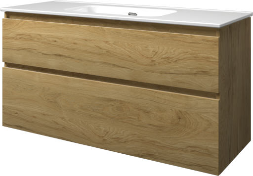 Sanibell Proline møbelpakke, 121x46 cm, ideal eik Sanibell Proline møbelpakke, 121x46 cm, ideal eik