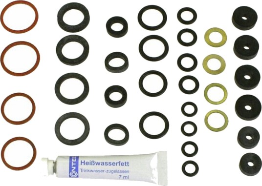 Cornat O Rings Armatursett 34 Stk Sort