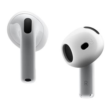 Sklisikkert øreproppdeksel i silikon for AirPods 4   Gjennomsiktig