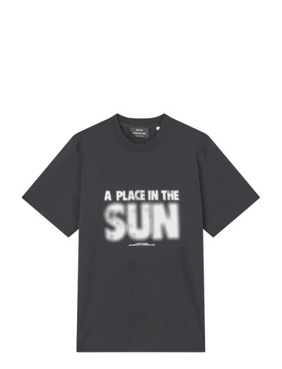 Mads Nørgaard Cotton Jersey Frode A Place Tee Black XL Mads Nørgaard Cotton Jersey Frode A Place Tee Black XL