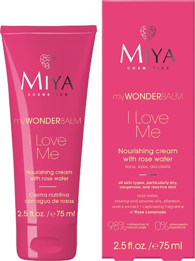 Miya myWONDERBALM I Love Me Nourishing Cream Rose Water 75 ml