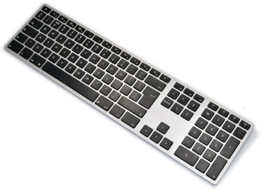 Matias Fk418btb-Uk Keyboard Wireless Silver Uk (Fk418btb-Uk)