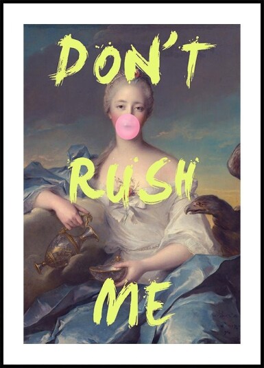Dontrushme79 Ratioiso Plakat Plakat / 50x70cm