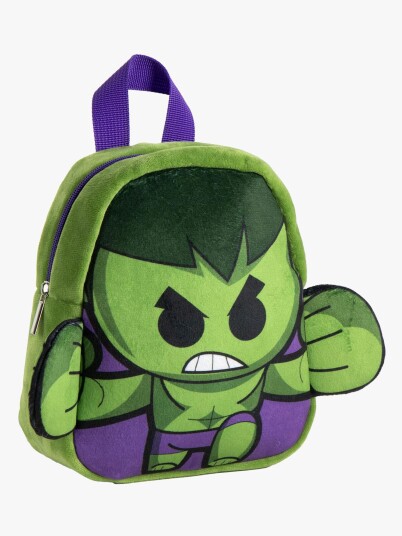 Marvel Avengers Plysj Ryggsekk Grønn Marvel Avengers Plysj Ryggsekk Grønn