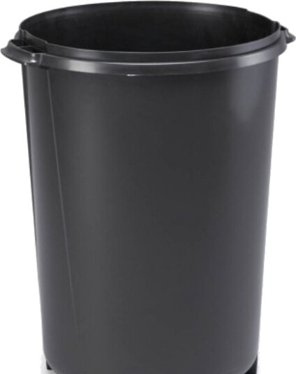 Affaldsspand Durable Durabin Round 40L Sort 6 Stk.