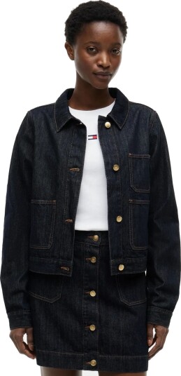 Tommy Hilfiger Lady Jacket Rinse Navy XL