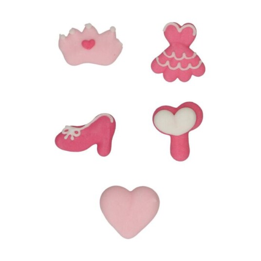 Funcakes Sukkerdekorasjoner Prinsesse Pk/8 Funcakes Sukkerdekorasjoner Prinsesse Pk/8