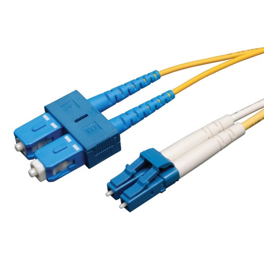 Eaton Tripp Lite Series Duplex Singlemode 9/125 Fiber Patch Kabel Lc/Sc 3M 10 Ft. Eaton Tripp Lite Series Duplex Singlemode 9/125 Fiber Patch Kabel Lc/Sc 3M 10 Ft.