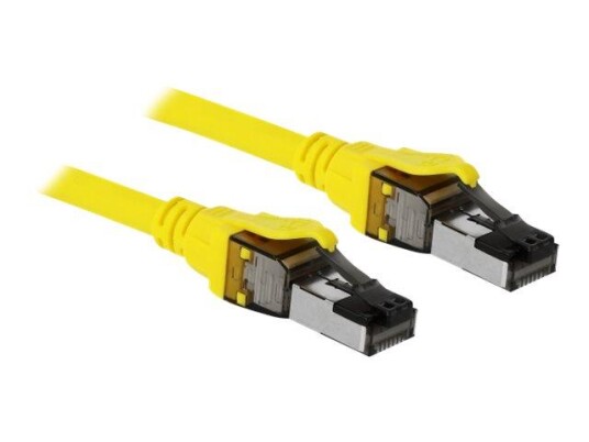 Delock Cat 8.1 Nettverkskabel 3 m Gul RJ-45