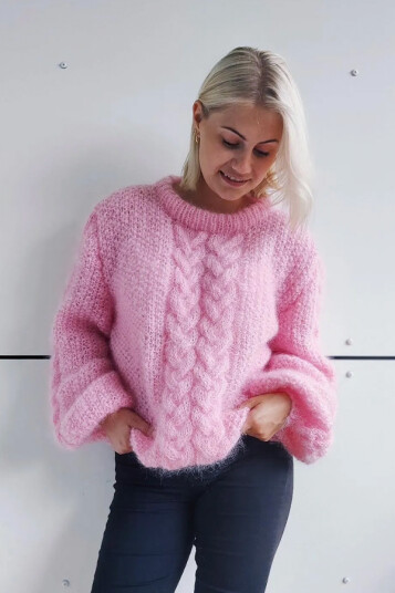 POPPY genser rosa