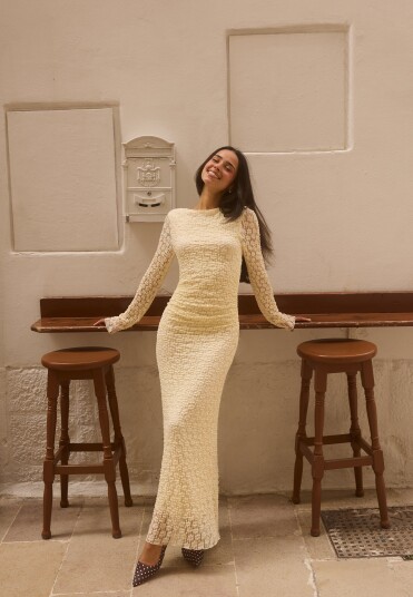 Bubbleroom Lace Ankle Dress