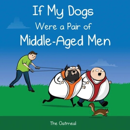 If My Dogs Were A Pair Of Middle-Aged Men Av The Oatmeal, Matthew Inman