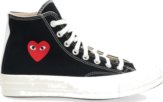 Comme des Garçons Play Herre Sko Svart 39 EU,