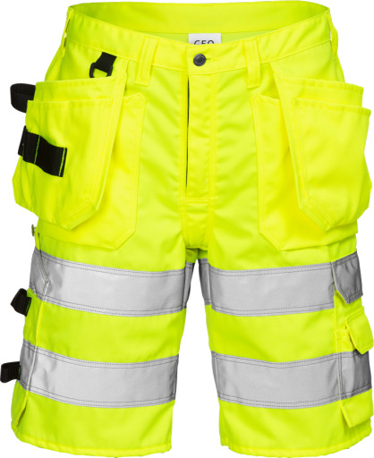 Fristads Shorts 2028 Plu, Klass 2 Varsel Gul C52
