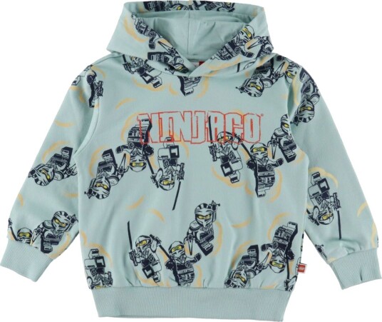LEGO kidswear Lwsian 300 Hooded Sweatshirt Green 104 LEGO kidswear Lwsian 300 Hooded Sweatshirt Green 104