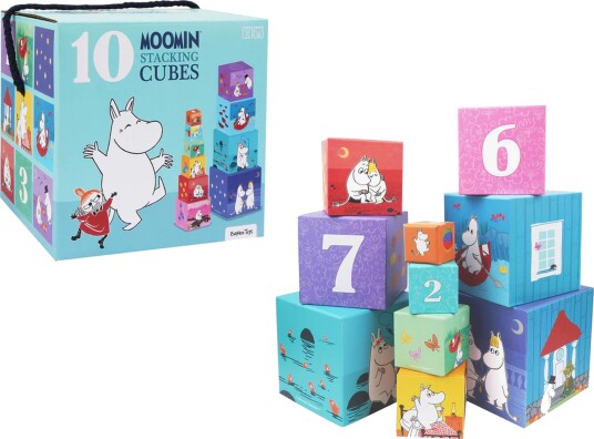 MUMIN Moomin Stacking Cubes - The House - Multi/patterned - ONE SIZE