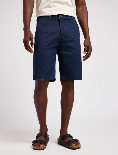 Lee Jeans Regular Chino Short - Navy - 29