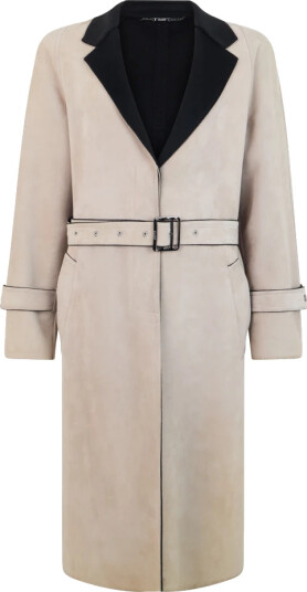 Moorer Dame Frakker Beige S,