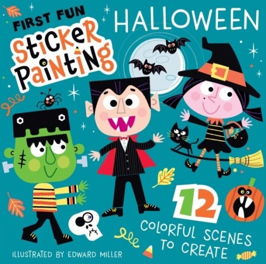 First Fun Sticker Paintin Halloween