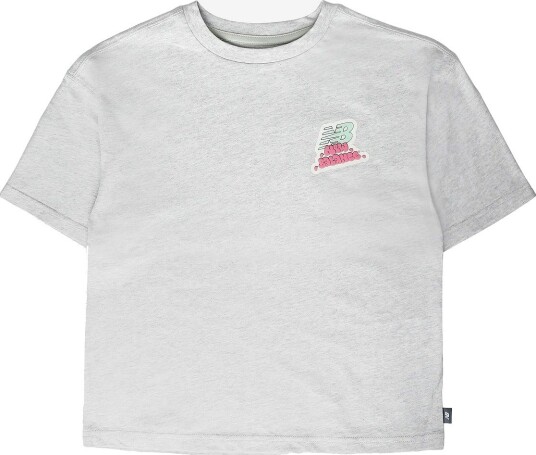 New Balance Sticker Pack Graphic Tee ASH HEATHER 140