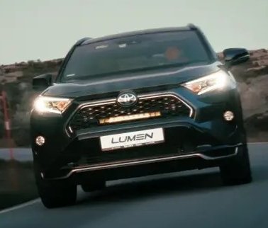 Lumen grillkit Toyota Rav4 Plugin-Hybrid. 22894 lumen. Diskret og pen montering.