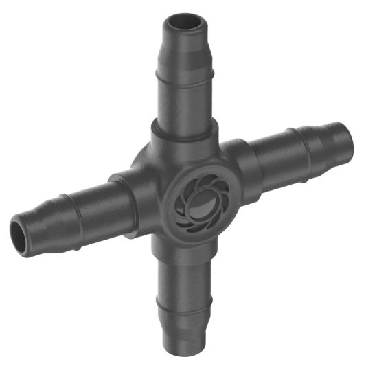 Gardena Micro-Drip 4-veis Kobling 4,6 mm (3/16")