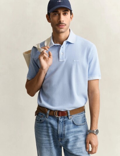 GANT Sunfaded Ss Polo Blue XXXXL GANT Sunfaded Ss Polo Blue XXXXL