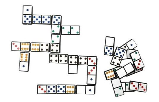 Toi-Toys Domino game on Numbers or Color