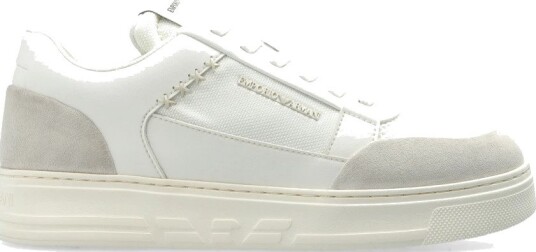 Emporio Armani Herre Sko Hvit 40 EU,