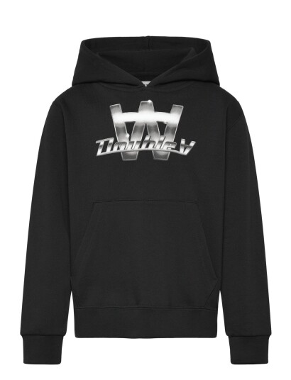WOOD WOOD Wwizzy Chrome Combo Hoodie Gots Black 164 176