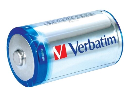 Verbatim Alkaline C Batteri 2-pakning 1.5V (LR14) Verbatim Alkaline C Batteri 2-pakning 1.5V (LR14)