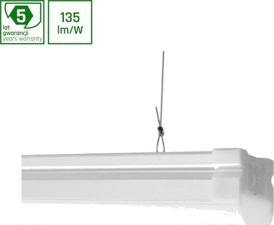Spectrum 60W LED armatur IP65 230V Dimbar : Ikke dimbar Kulør : Varm