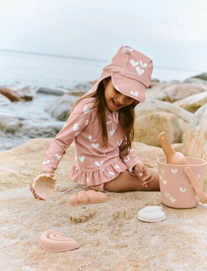 Liewood Cecilia Swim Hat Pink 3/6M