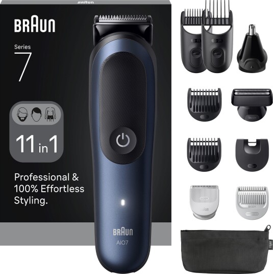 Braun Kroppstrimmer Styler AIO 7540 Black / Deep Blue Braun Kroppstrimmer Styler AIO 7540 Black / Deep Blue