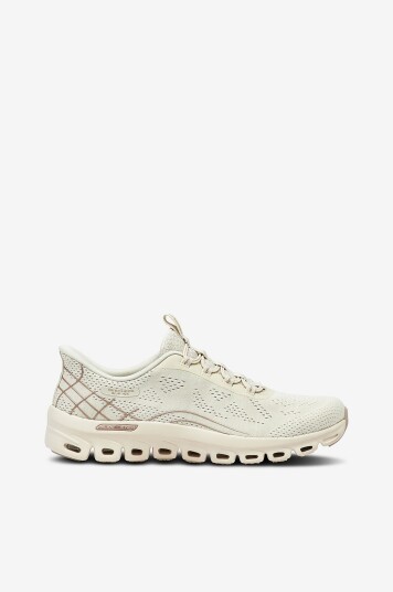 Skechers Joggesko Glide step Elevate Amaze Hvit Skechers Joggesko Glide step Elevate Amaze Hvit