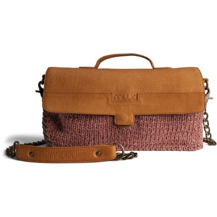 Muud Muud Haumea DIY Bag Whisky med Mørk gammelrosa garn