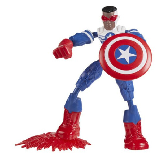 Marvel Avengers Bend And Flex Captain America Falcon