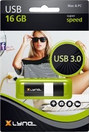Xlyne Wave Usb-Flashstasjon 16 Gb Usb 3.0 Svart Hvit Xlyne Wave Usb-Flashstasjon 16 Gb Usb 3.0 Svart Hvit