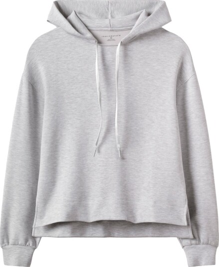 Travis Mathew Skyloft Soft Hood Golfgenser dame Heather Light Grey Medium