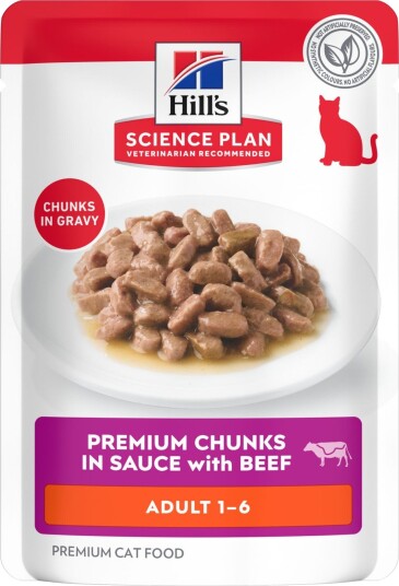 Hill'S Science Plan Våtfôr Science Plan Adult Sparepakke Okse 48 X 85 G