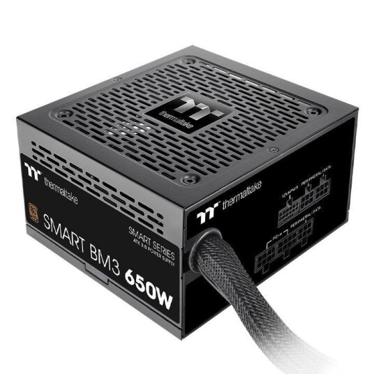 THERMALTAKE Smart BM3/0650W/Semi Modular/Non Light/Full Range/Analog/80 Plus Bronze/EU/JP Main CAP/A