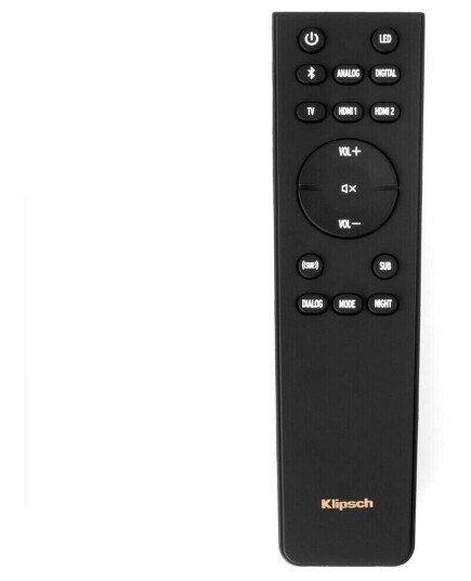 Klipsch Cinema 600 fjernkontroll Klipsch Cinema 600 fjernkontroll
