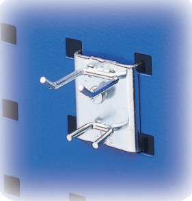 GBP 357359005 Leddnøkkelkrok Ø 3 mm Åpnin 10/9 mm (L=28 mm), 5-pakning, Garasjeinnredning & oppbevaring