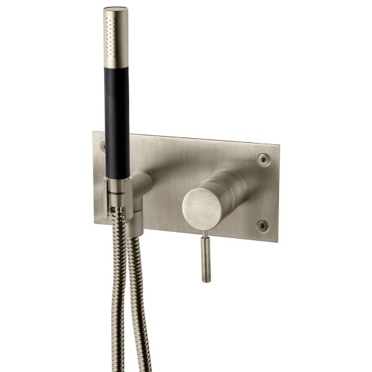 Tapwell Box011 364 Dusjbatteri Innbygging Brushed Nickel