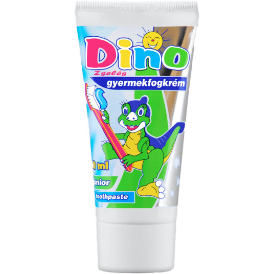 Barnetannkrem Satina Gold DINO Bubblegum 50 ml Barnetannkrem Satina Gold DINO Bubblegum 50 ml