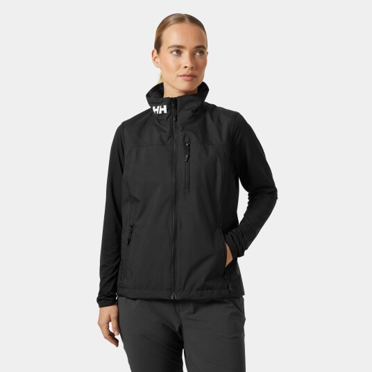 Helly Hansen Crew Seilervest 2.0 Dame Svart M