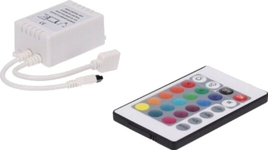 Prescot Led List Driver Rgb Med Ir Fjernkontroll 72W Pr Rgb 72 24K Ir Prescot Led List Driver Rgb Med Ir Fjernkontroll 72W Pr Rgb 72 24K Ir