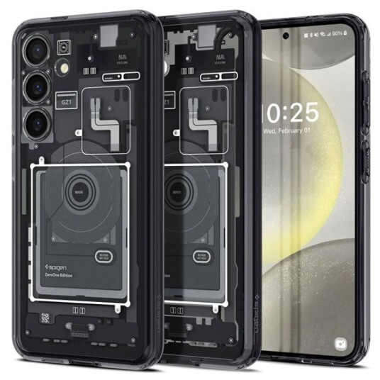 Spigen Ultra Hybrid Mobildeksel for Samsung Galaxy S24 Mørkegrå Zero One